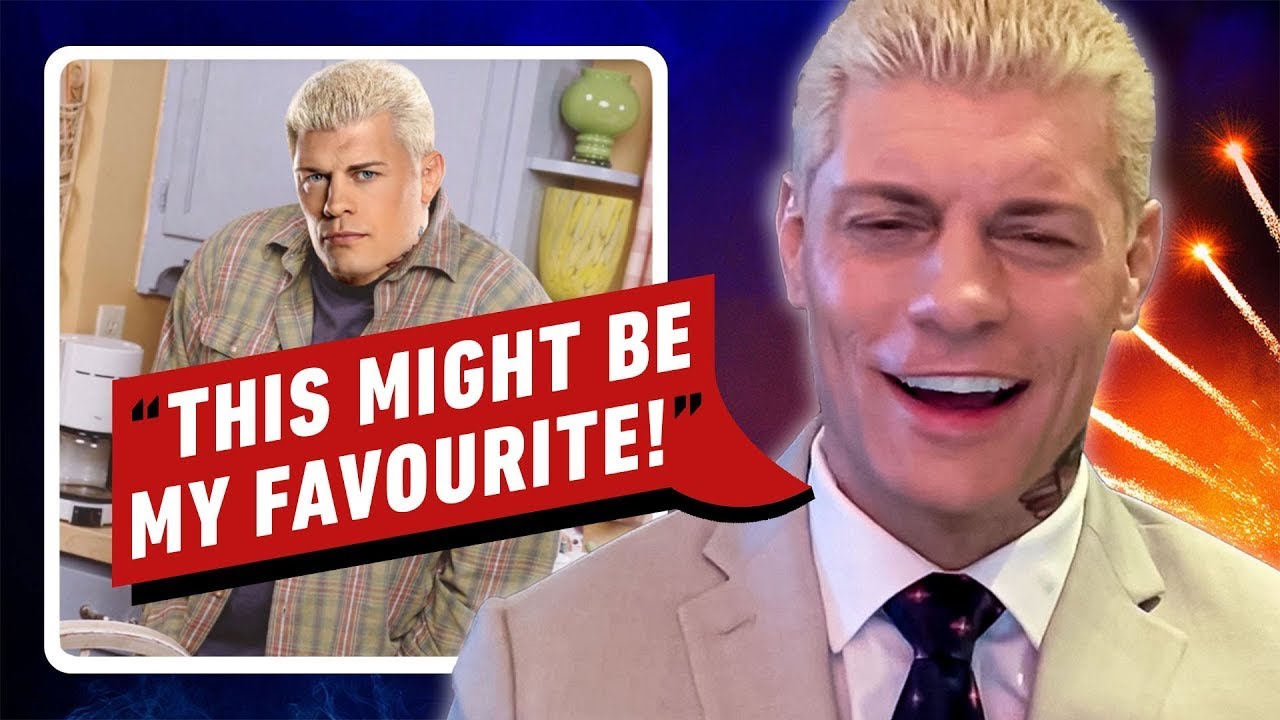 WWE 2K24 Star Cody Rhodes Reacts to Cody Rhodes Memes