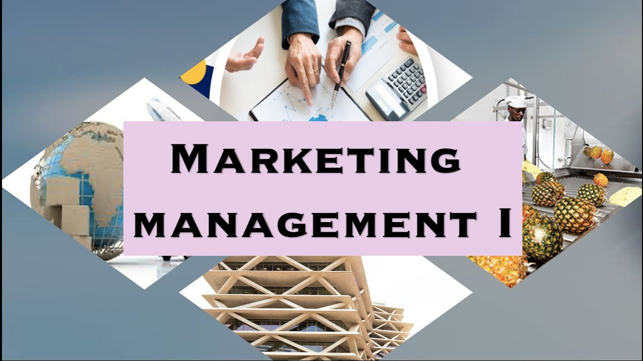 Marketing Management I