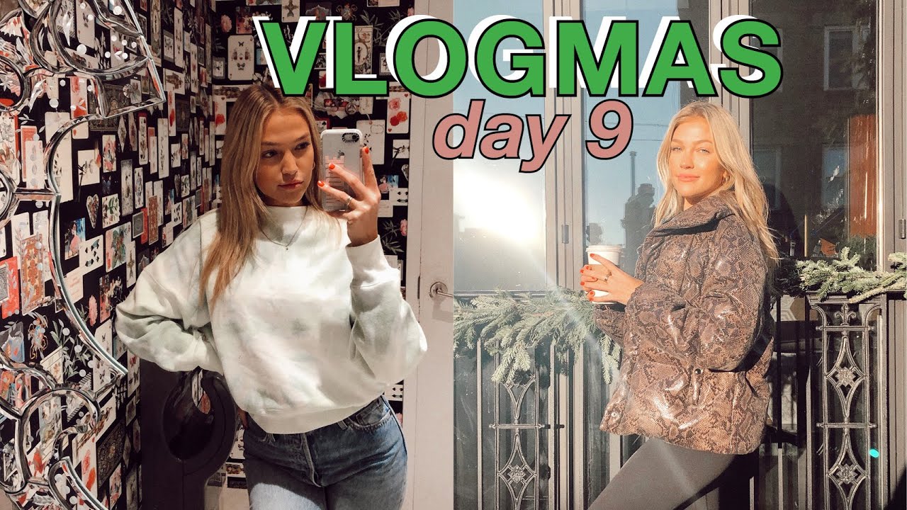 vlogmas day 9: last day of my internship, cleaning & nighttime skincare | maddie cidlik