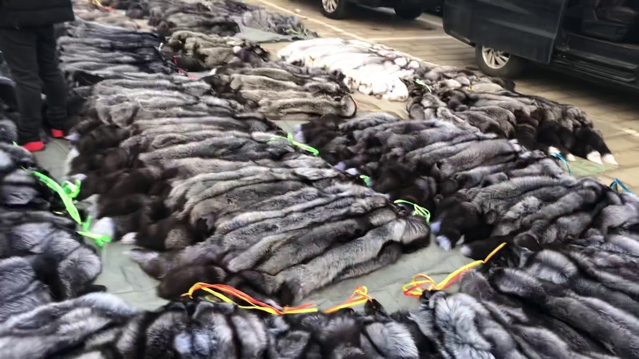 China's fur trading market