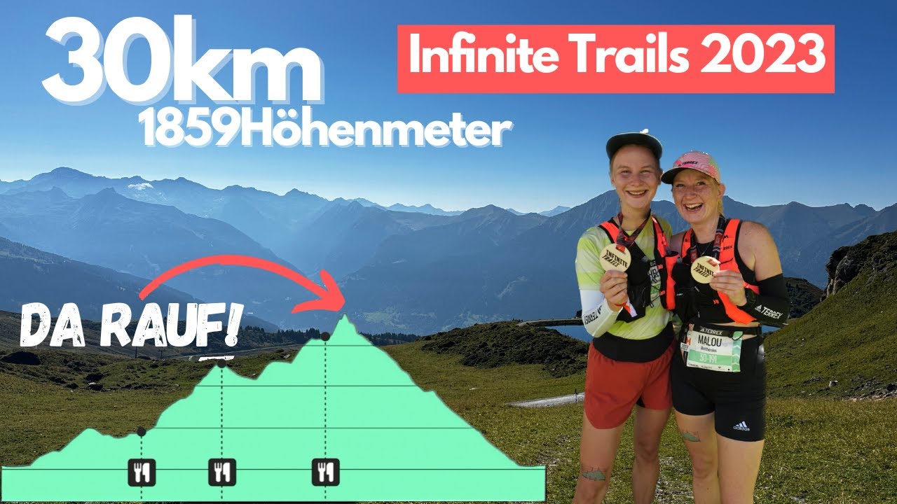 Wir LAUFEN über 6h durch die Alpen 😱 ⎮ Adidas Infinite Trail 2023 ⎮ VLOG