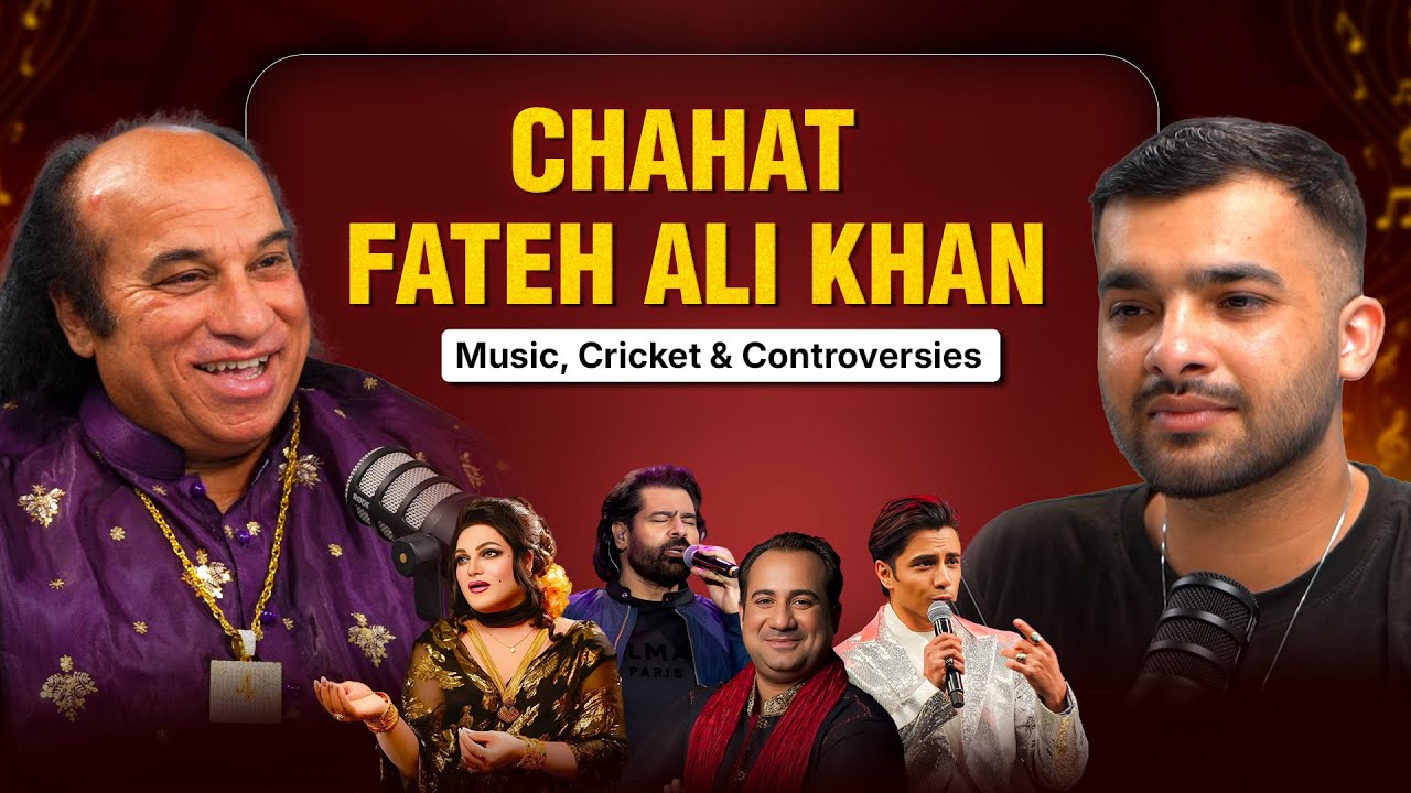 Chahat Fateh Ali Khan Full Podcast🔥🎤| The Teatalk Podcast - Episode 5