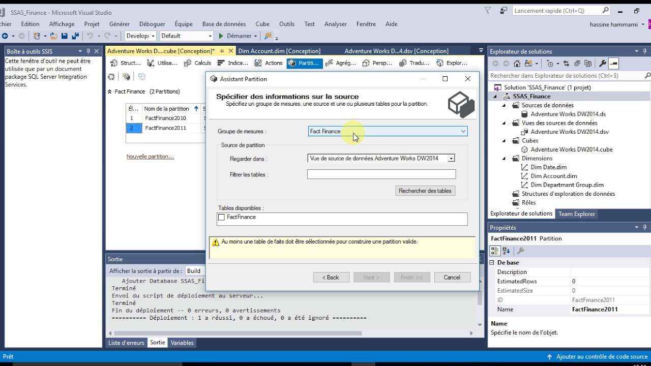 How to  partition  an SSAS cube in Analysis Services Multidimensional