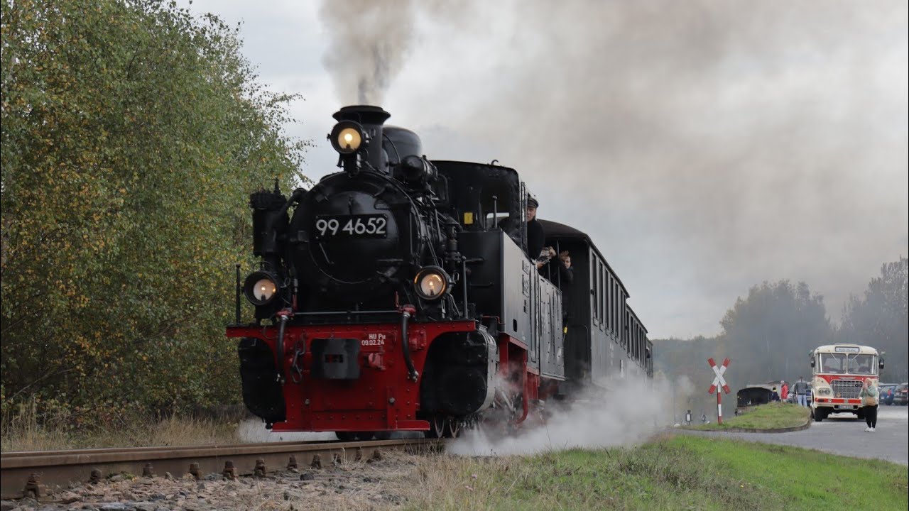 Eisenbahenwochenende 13.10.2024  bei der Mansfelder Bergwerksbahn