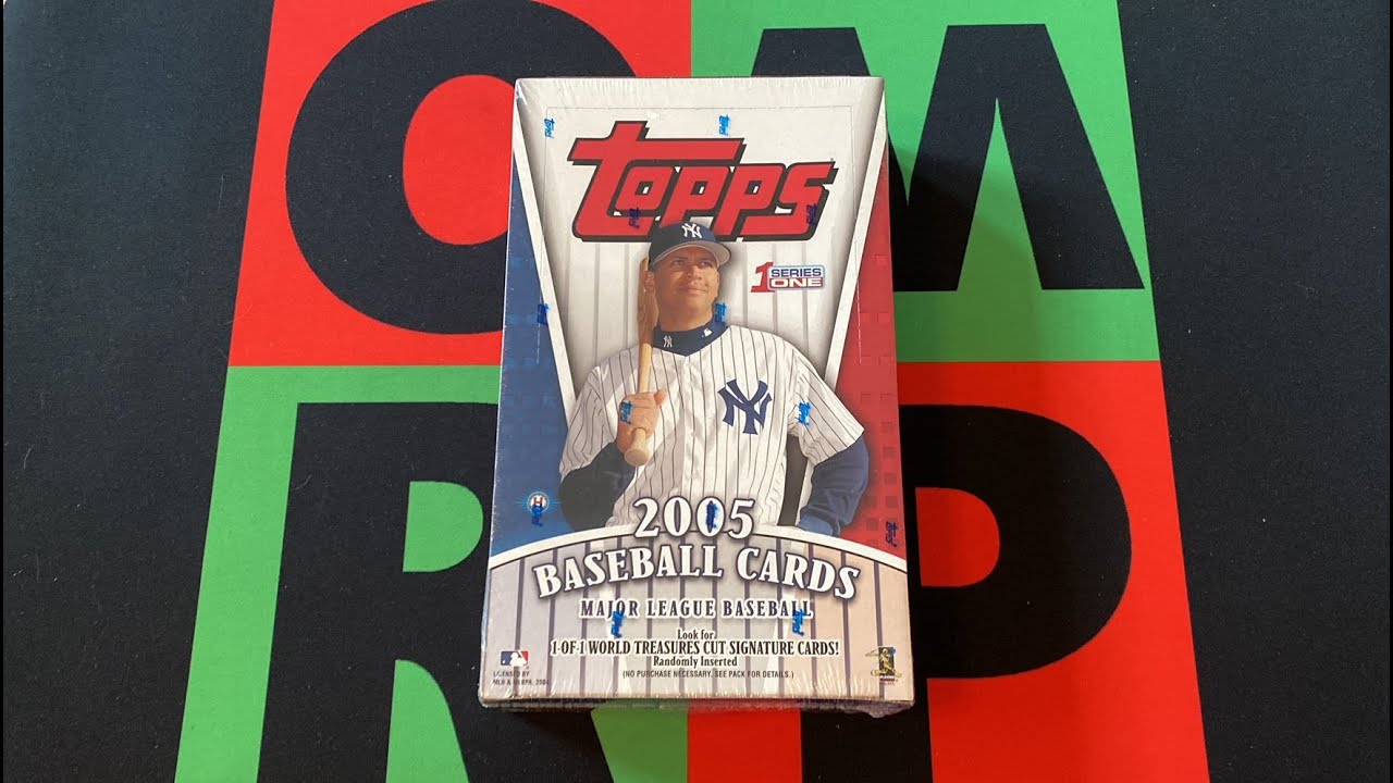 2005 Topps MLB Baseball Series 1 Hobby Box Part1! ⚾