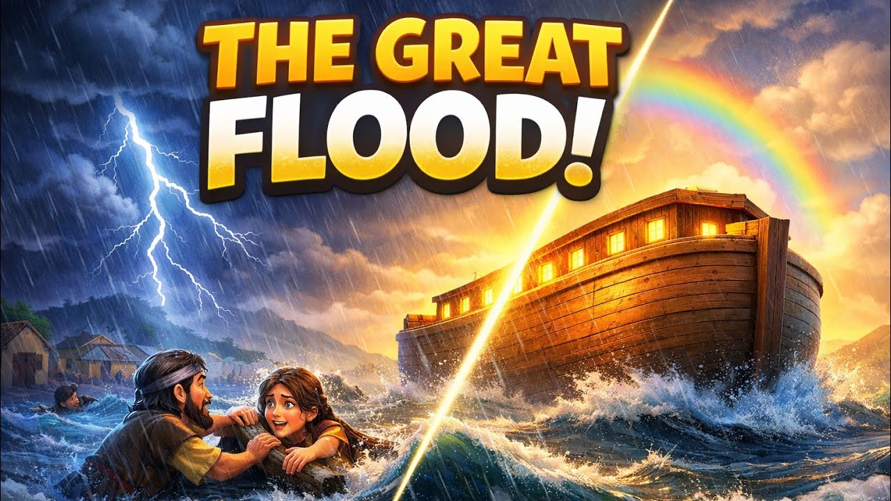 THE GREAT FLOOD! | Noah’s Ark Story