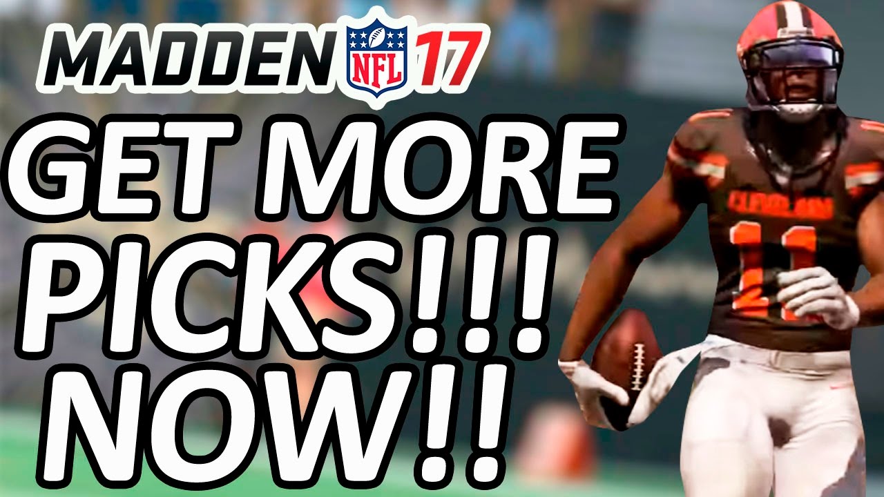 MADDEN 17 TIPS!!! - GET MORE INTERCEPTIONS ON DEFENSE!!! - USER PICK TUTORIAL TO LOCKUP ON DEFENSE!!