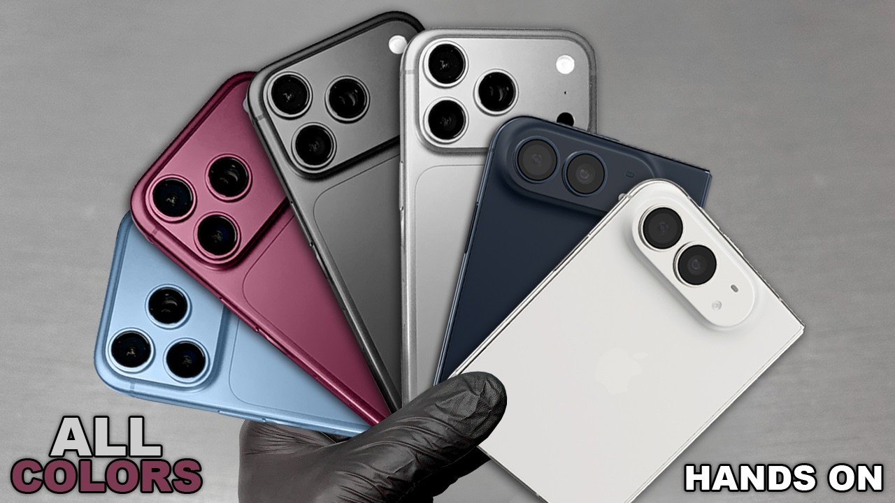 iPhone 18 Pro and iPhone Duo Hands On and Review All Color!