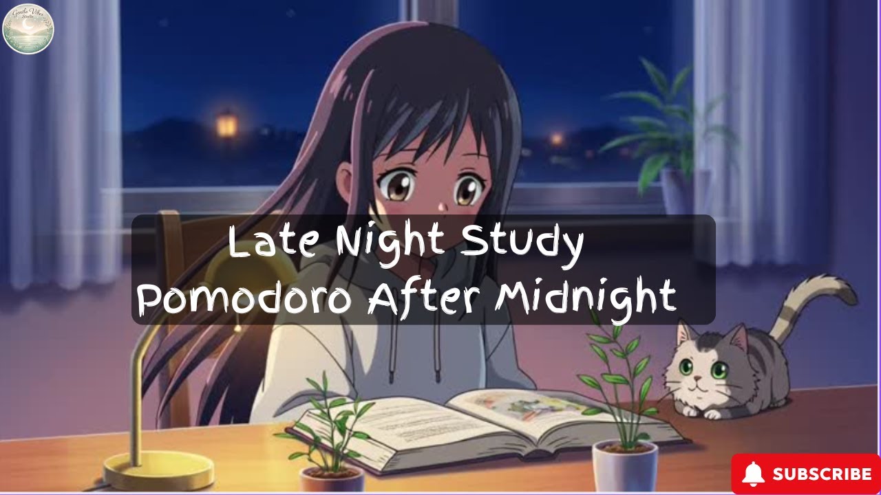 Late Night Study Pomodoro After Midnight