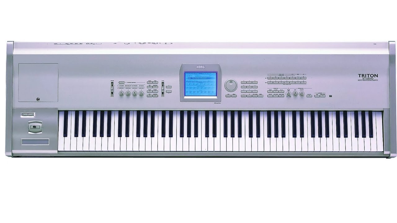 2005 KORG Triton Studio 88 piano sounds