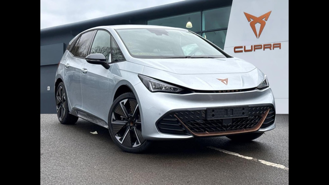 Brand New CUPRA Born V3 79 kWh AFV 230 Auto in Geyser Silver