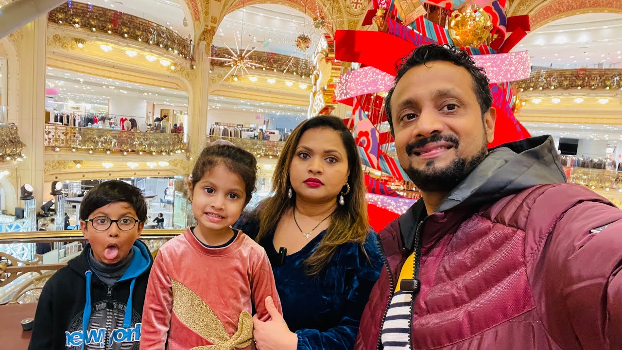 Galeries Lafayette Paris France #vlog #paris #france #india #parisvlog 