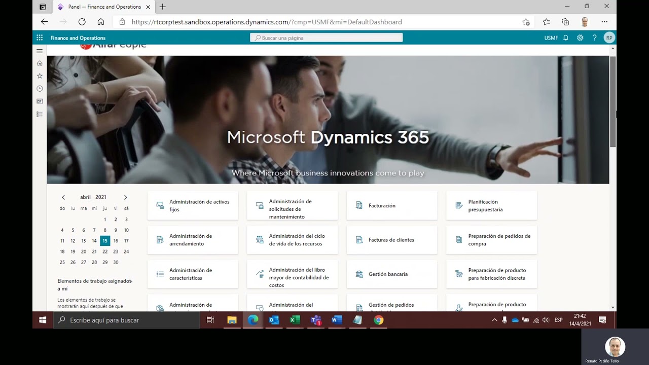Manufactura - Dynamics 365