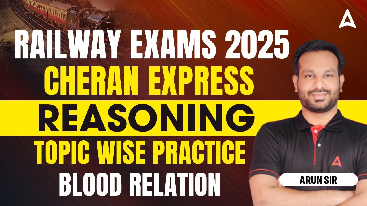 RRB Group D, NTPC Reasoning Class 2025 Tamil | Blood Relation | Railway Reasoning Practice Set #8