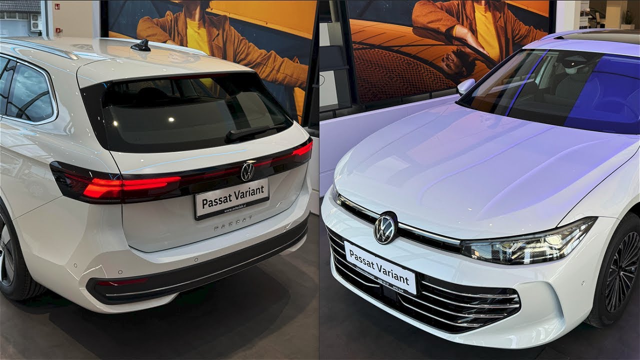 NEW Volkswagen Passat ELEGANCE 2024 vs NEW Volkswagen Passat BUSINESS 2024 - Interior Comparison