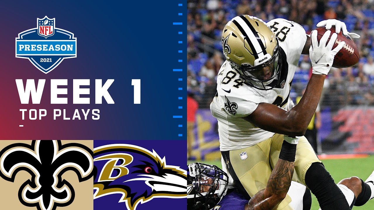 Saints Top Plays vs. Ravens | Preseason Week 1 Game Highlights