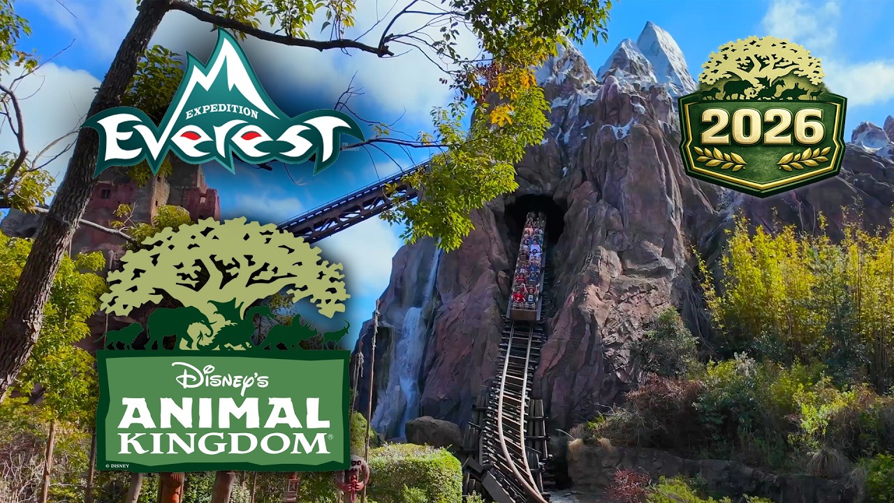 Expedition Everest POV | Disney’s Animal Kingdom Ride | 4K