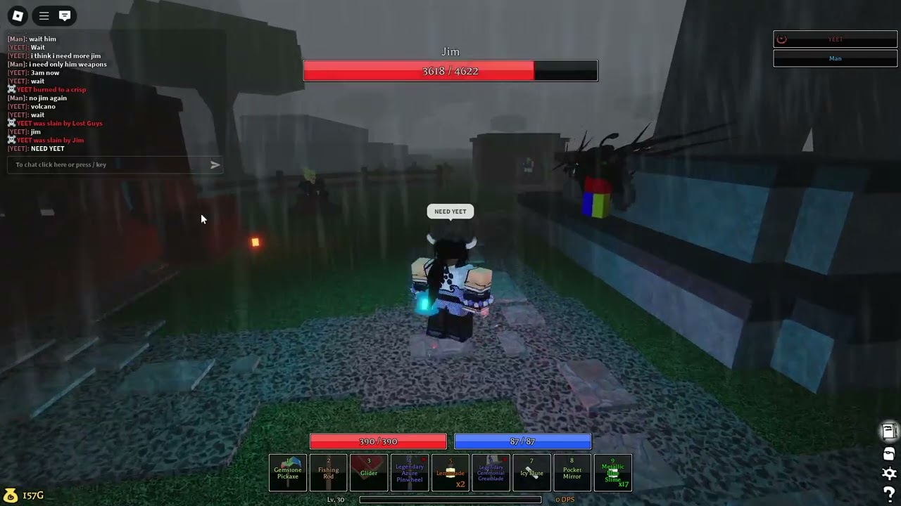 Pilgrammed Jim Teleport outside Rift