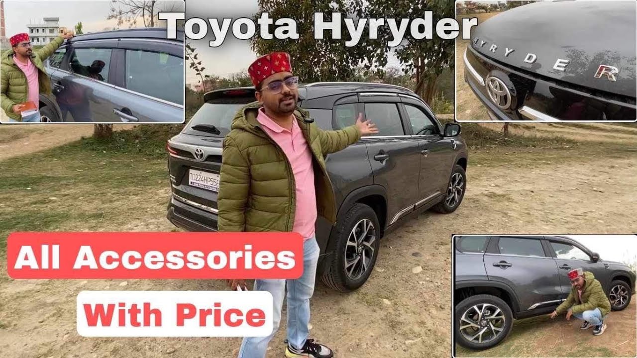 Toyota Hyryder all accessories price
