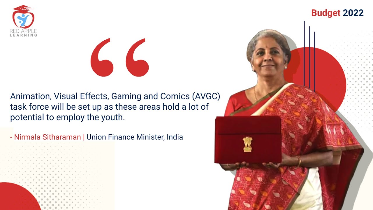 Budget 2022 News: Finance Minister on Gaming & Animation Industry