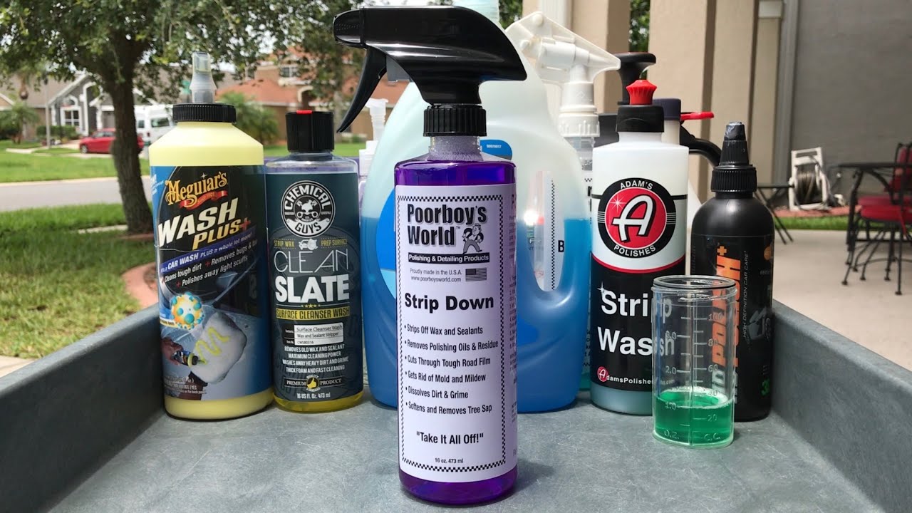 New Poorboy’s World Strip Down - Wax/Sealant Remover