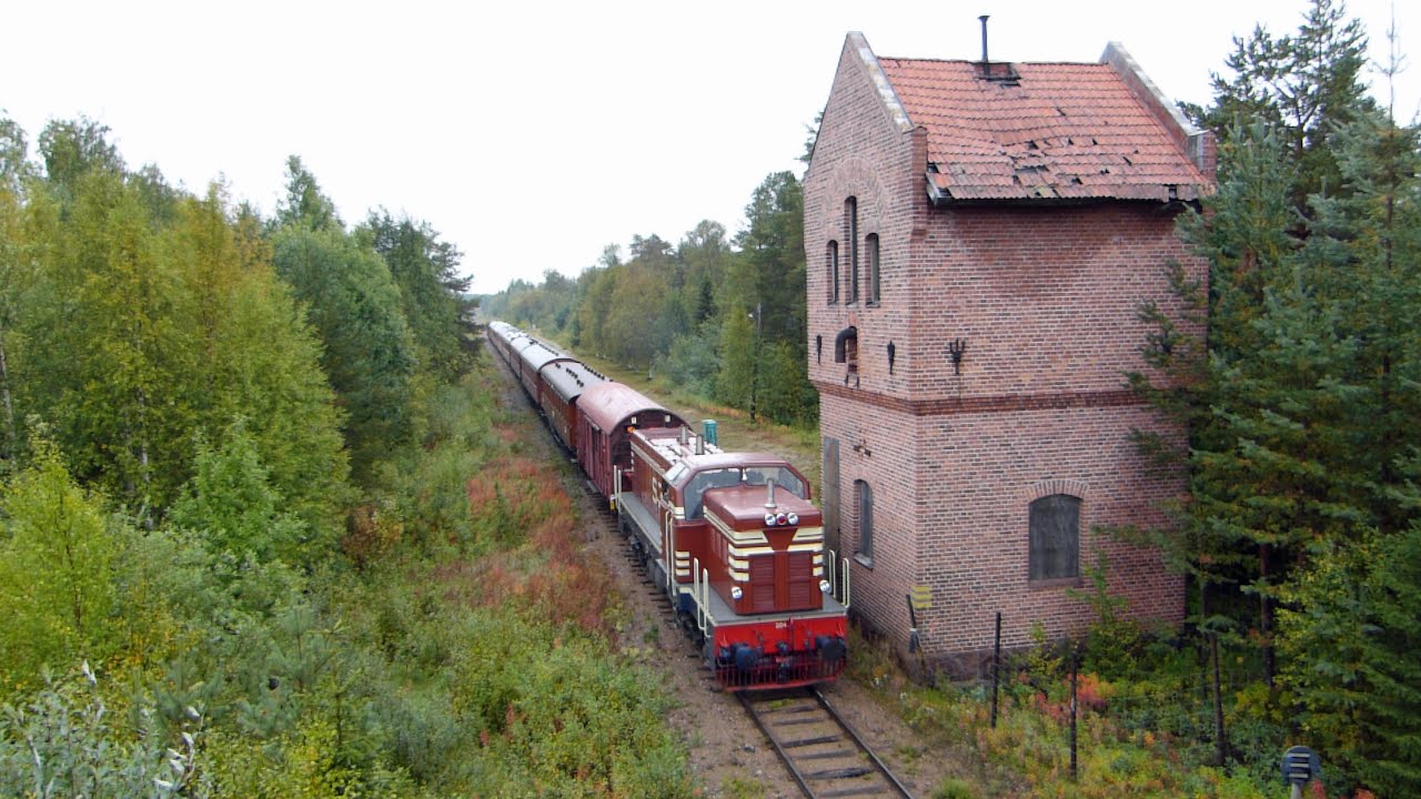 T41 204 & T42 205 (EMD G12 General Motors Diesel demonstrator 7707) på Haparandabanan