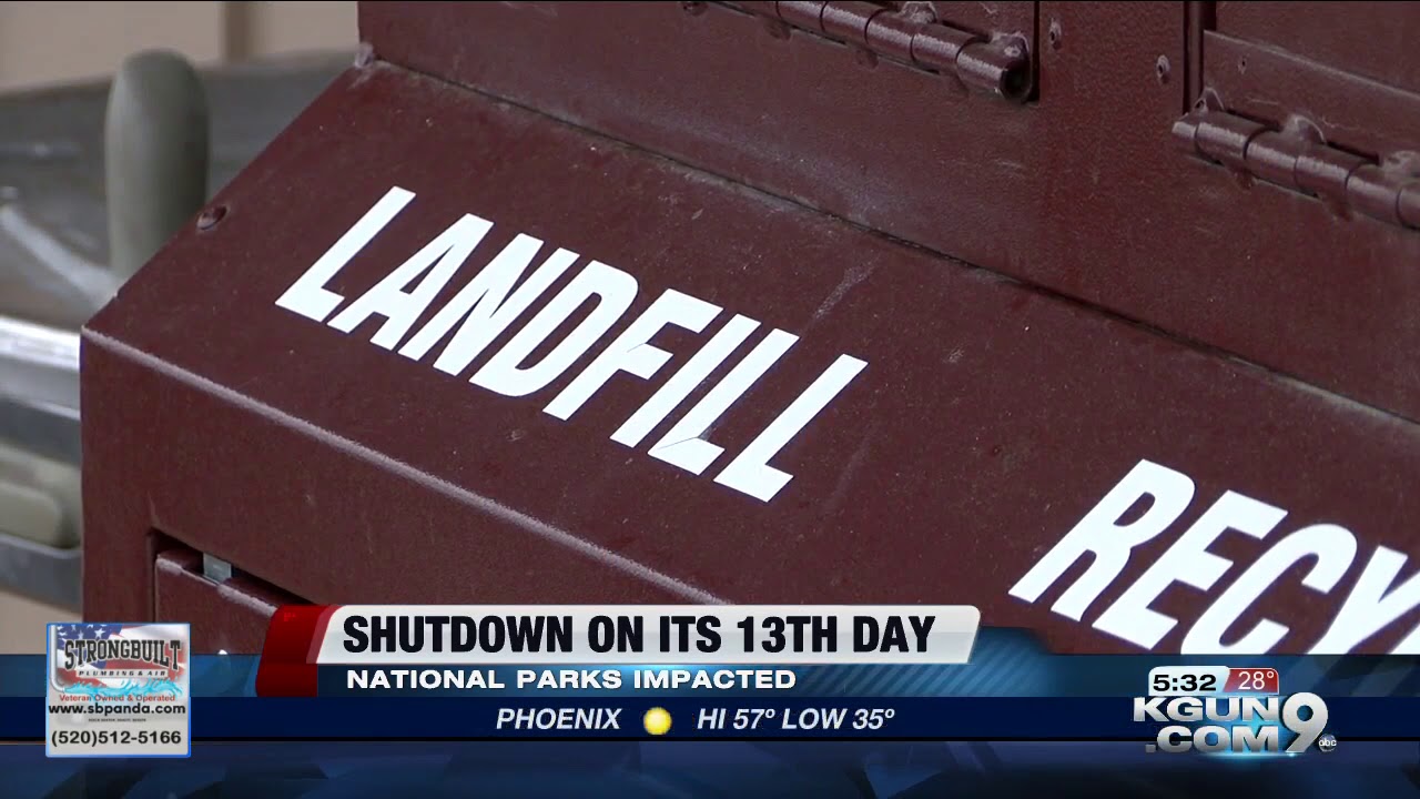 Saguaro National Park deals with minor issues compared to other parks amid government shutdown