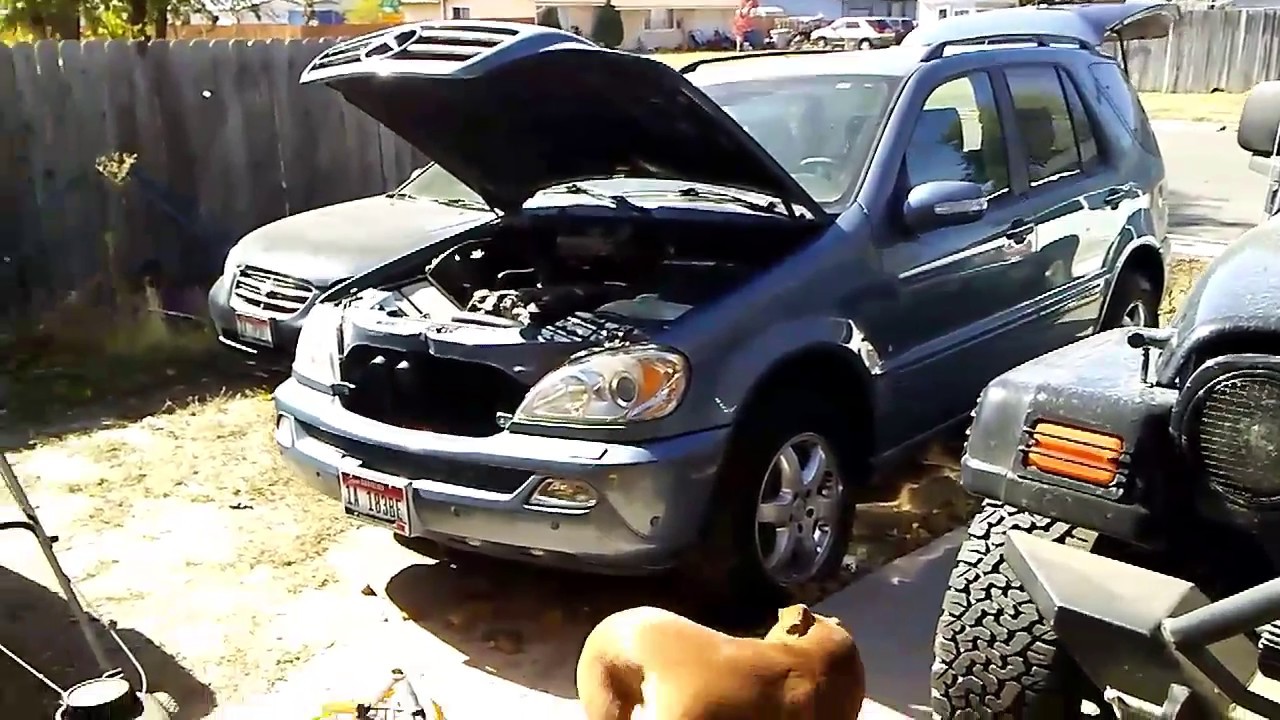 Mercedes ML500 valve cover removal