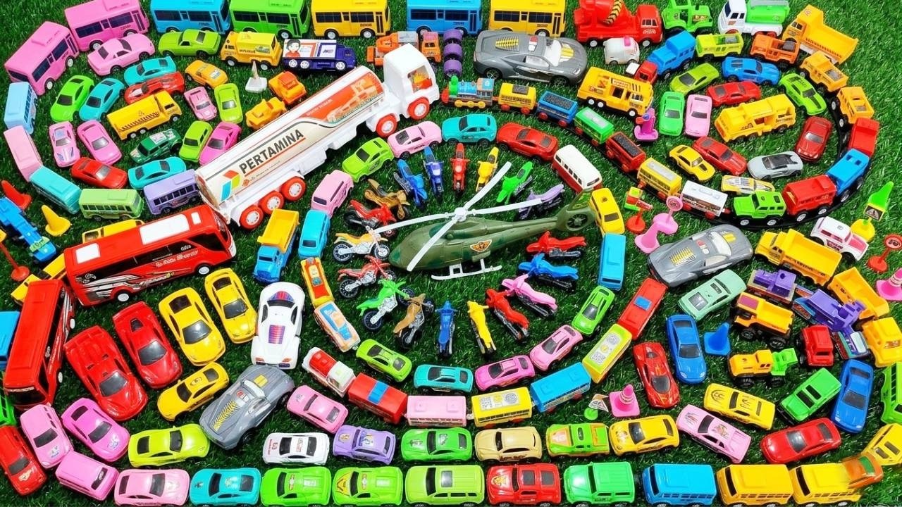 AASSIIKKK 🚗‼️ Keren Sekali Mobilan nya, Yuk Kita Lihat Ada Truk Molen , Tank, Bus Telolet