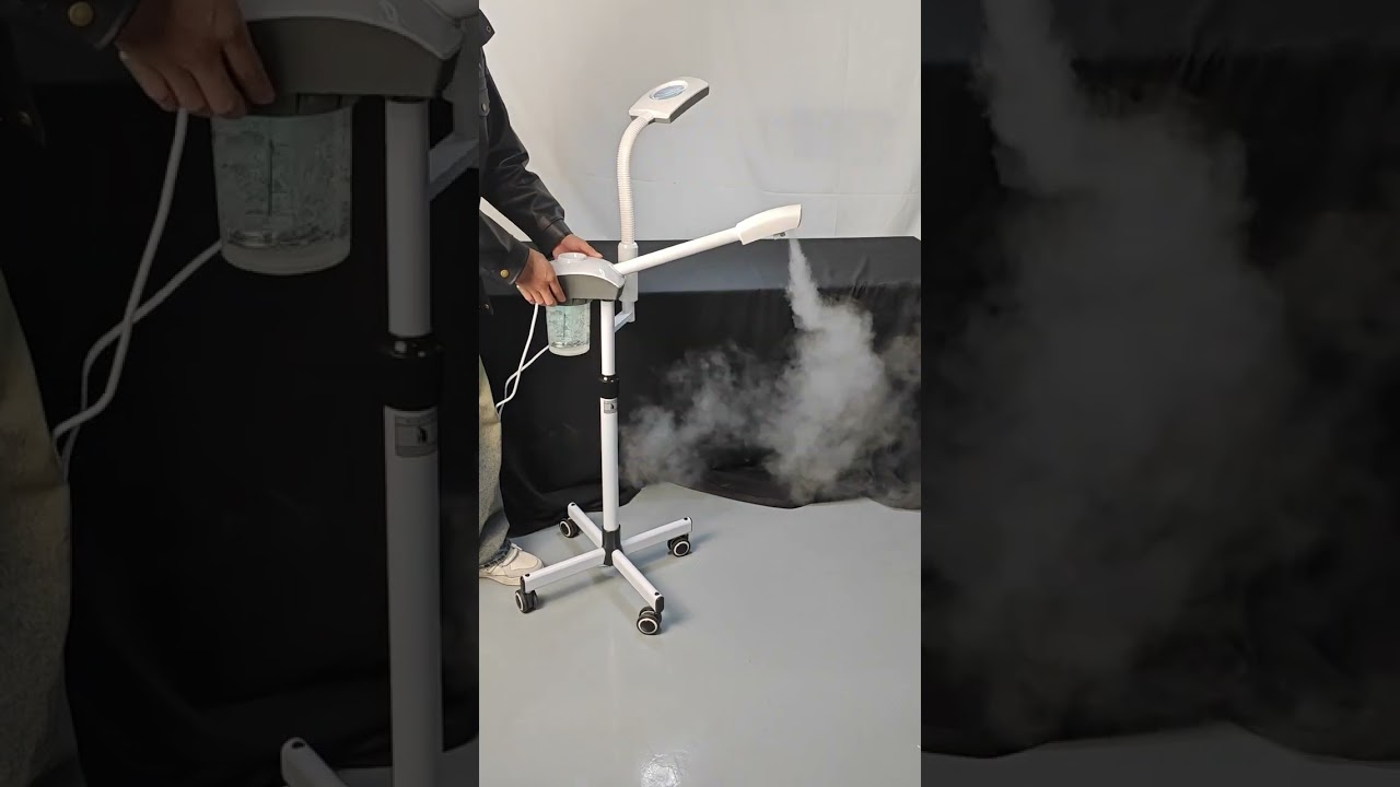 KINGSTEAM Aparato de Vapor Facial con Ozono para Belleza