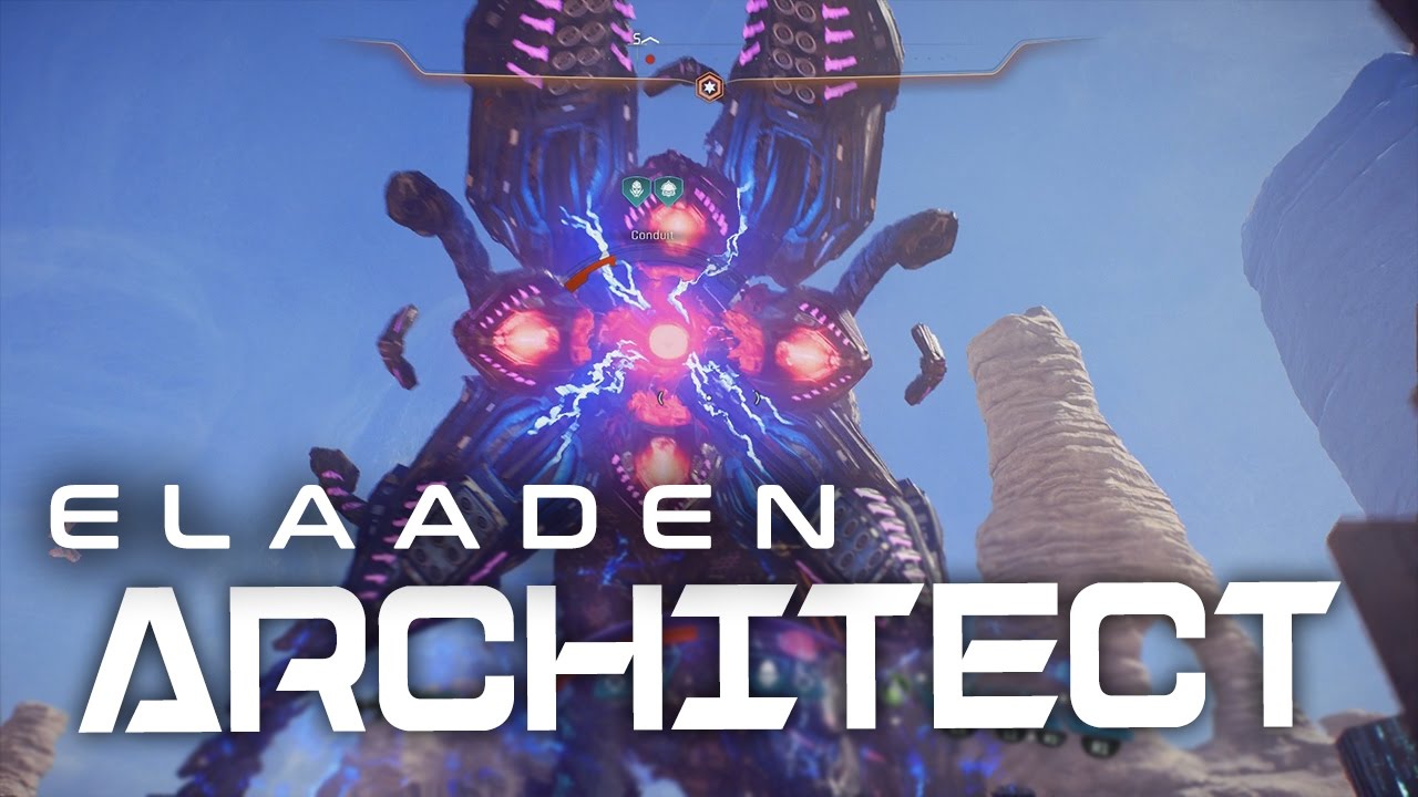 Mass Effect Andromeda: Boss Fight - Elaaden Architect