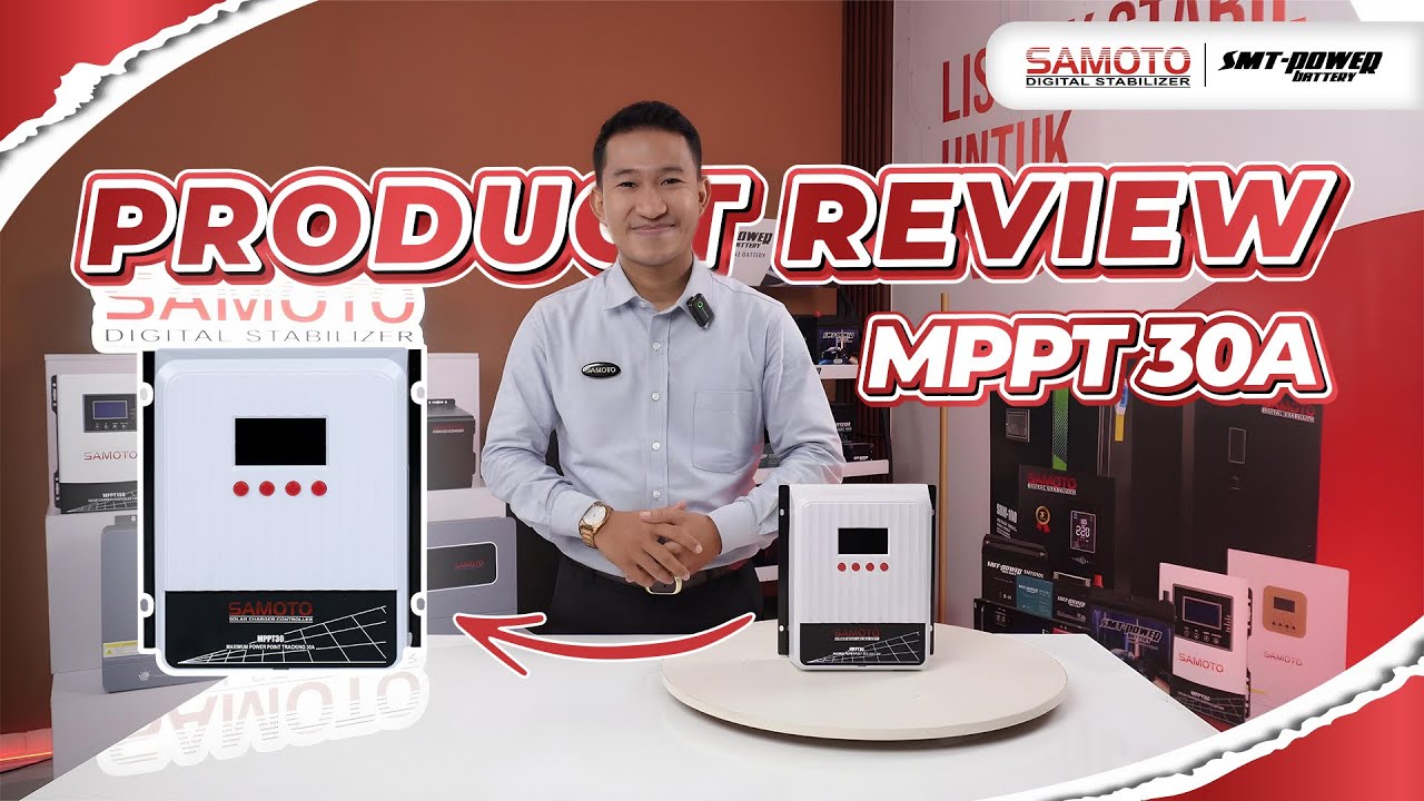 Solar Charger Controller Samoto MPPT 30A I MPPT30 Review