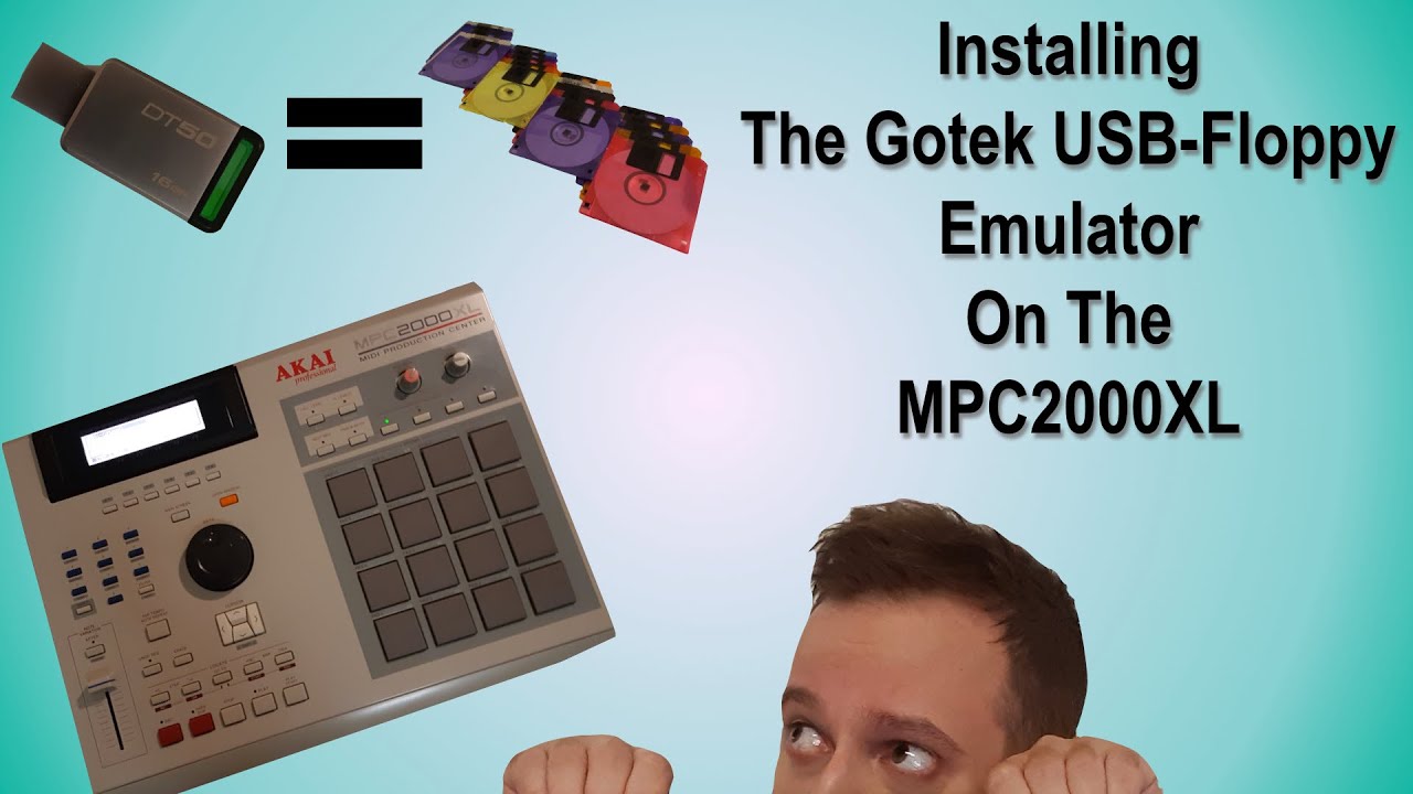How To Install The Gotek USB-Floppy Emulator On The MPC2000XL // Step By Step Guide