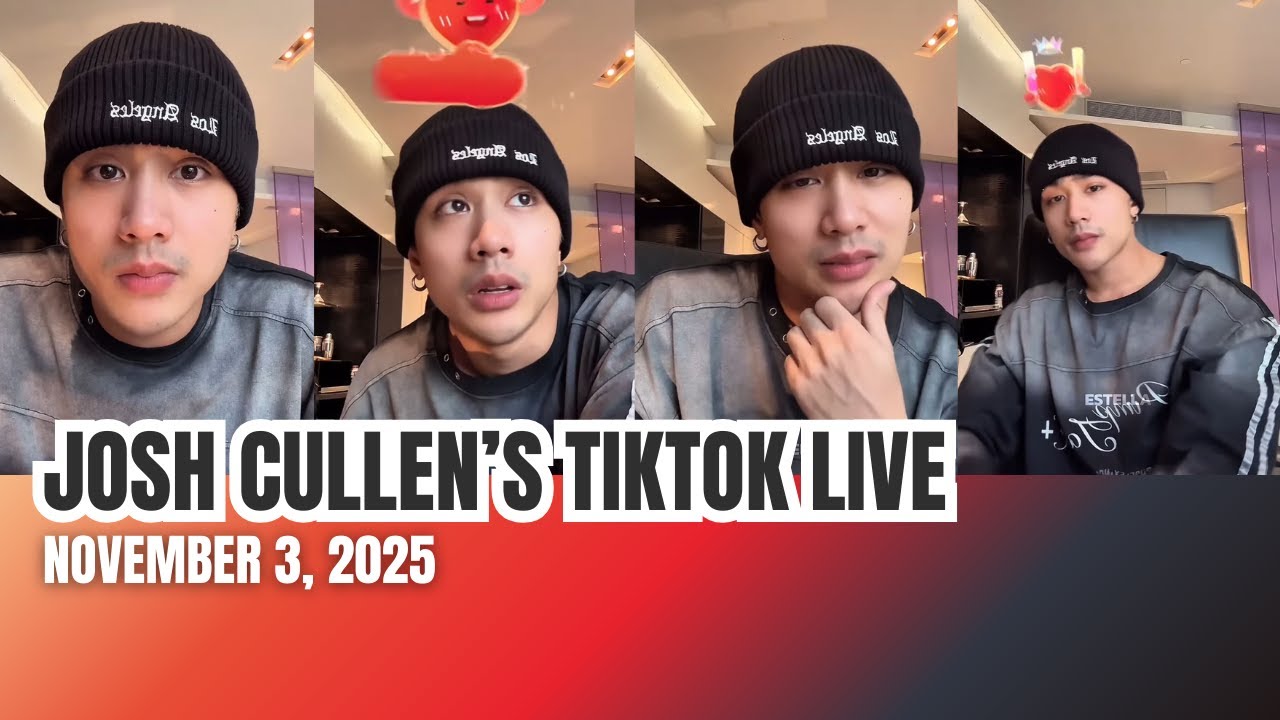 SB19 Josh TikTok Live in Thailand | November 3, 2025