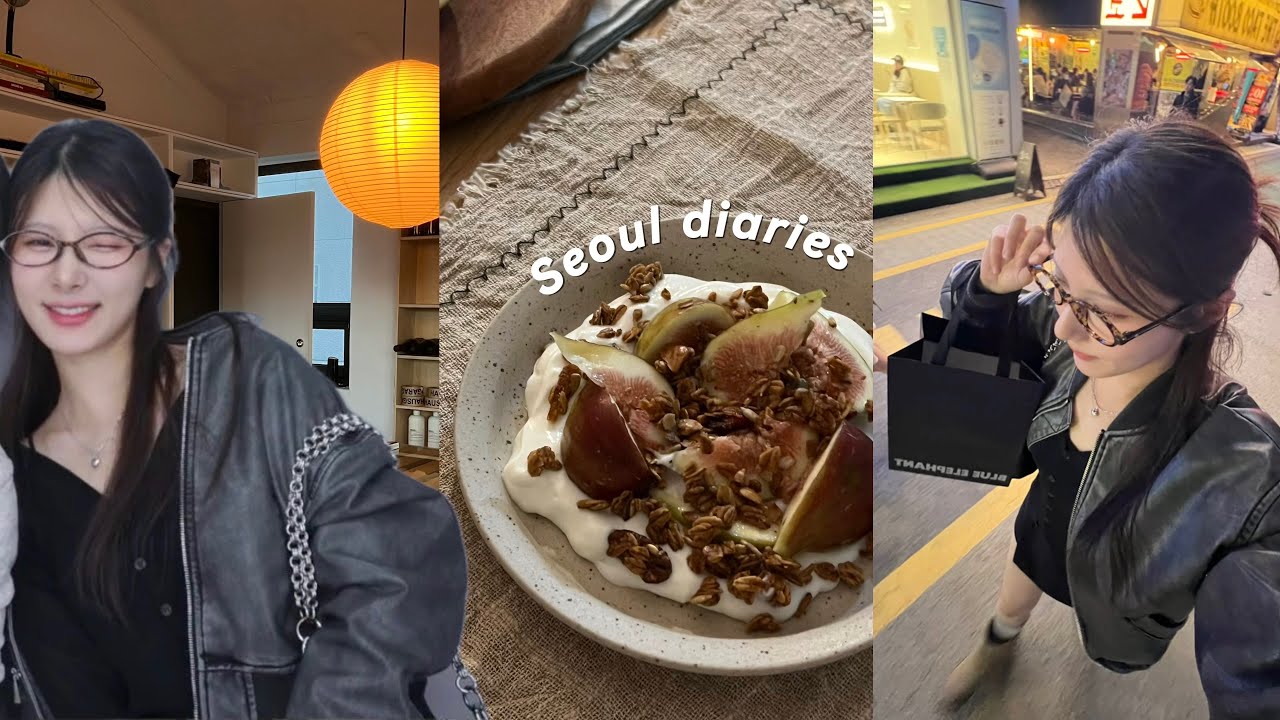 👜가죽공방에서 지갑 만들기🪡안경사고 신나서 하루종일 쓰고 다니는 30대 브이로그 | 연남동맛집추천 | 해방촌 | 가죽공방 | 데이트추천 | 