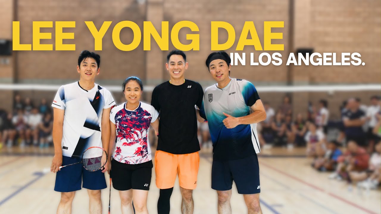 Exhibition Match with Lee Yong Dae in Los Angeles