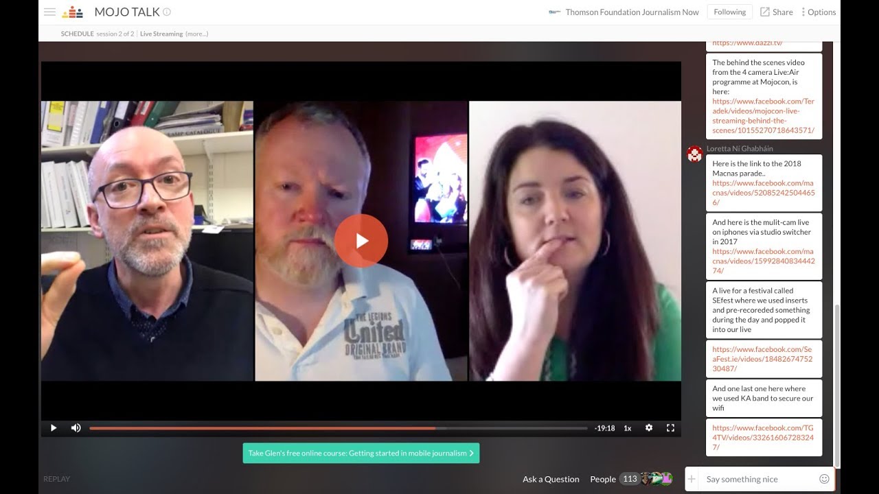 MOJO Talk | Episode 3: Live multi-camera mobile streaming