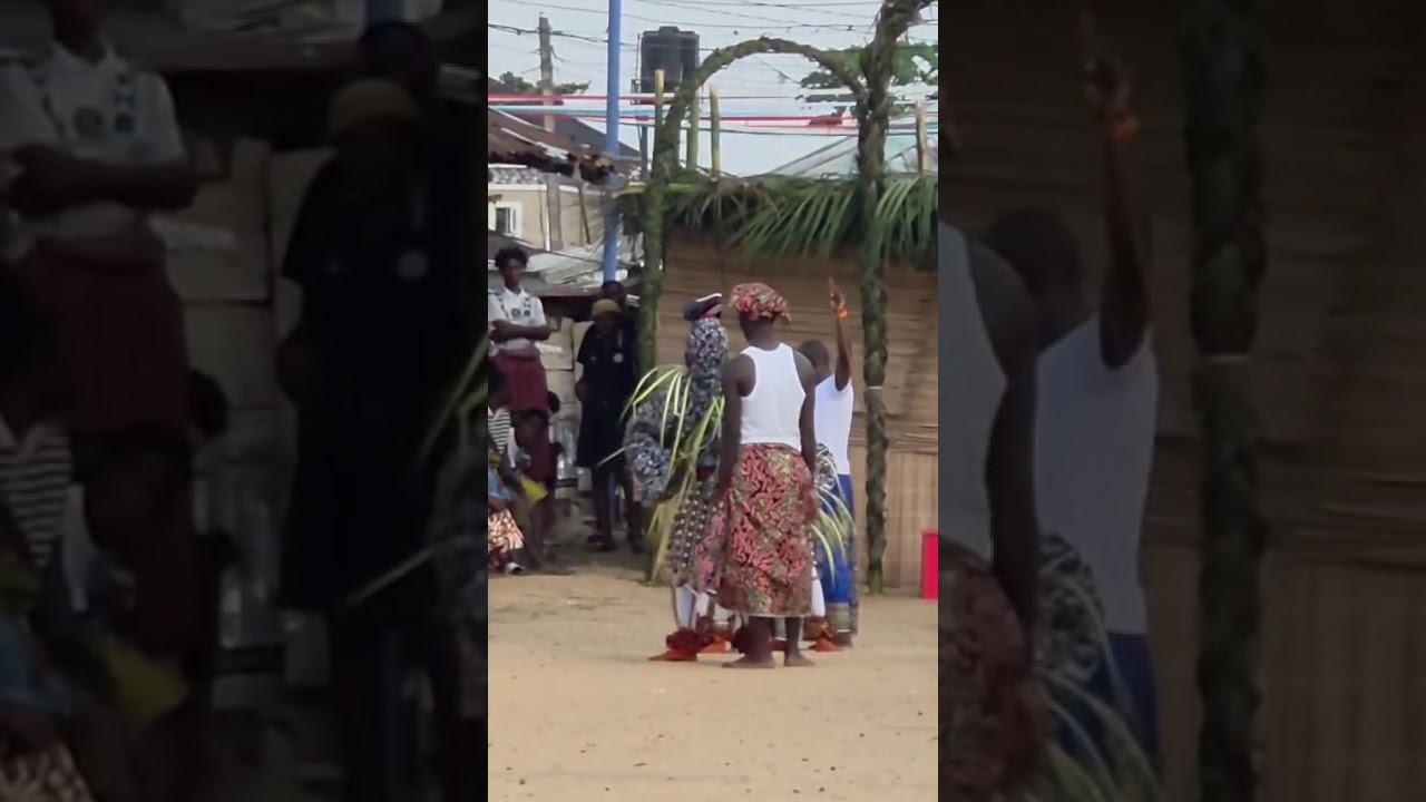 Agbanran masquerade dance presentation 