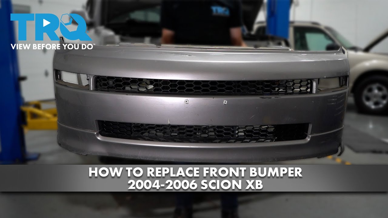 How to Replace Front Bumper 2004-2006 Scion xB
