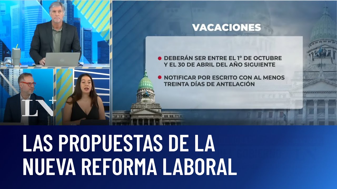 Qu&eacute; propone la nueva reforma laboral del Gobierno; vacaciones, indemnizaciones y despidos