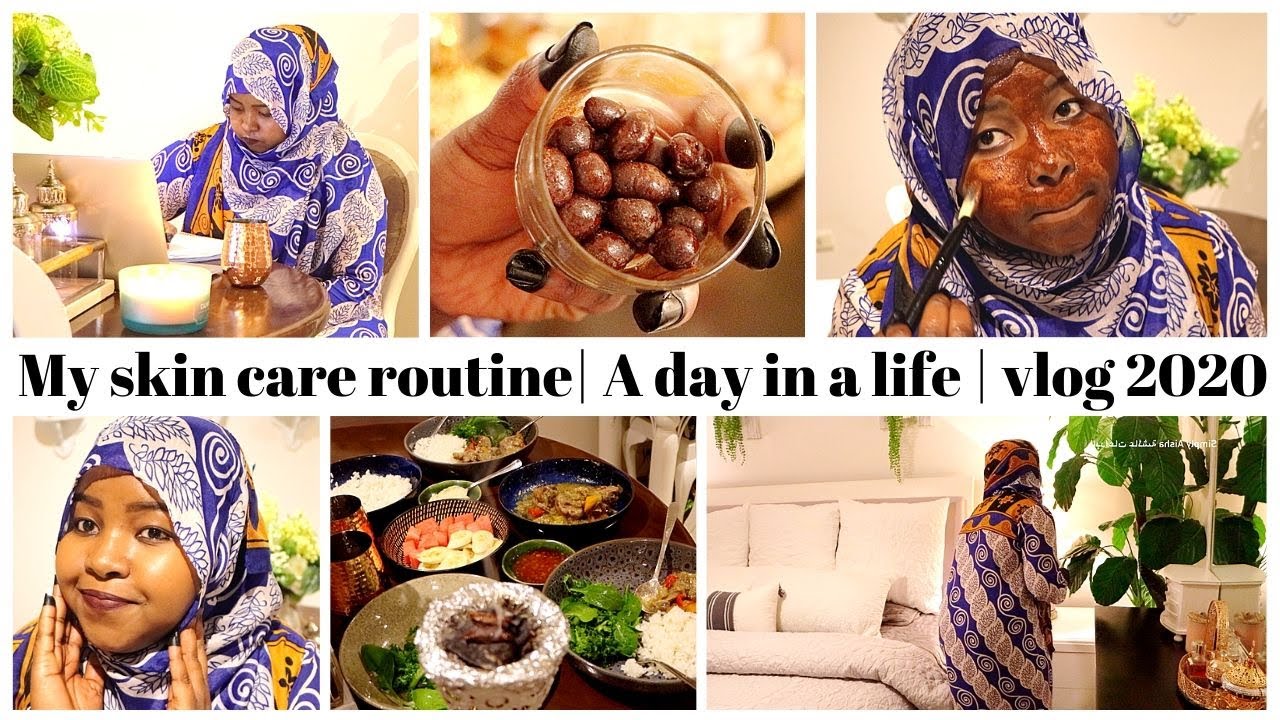 Vlog | My skin care routine |  خلطة فعالة لازالة حب الشباب  والكلف وتنعيم البشرة | روتين  تنظيف