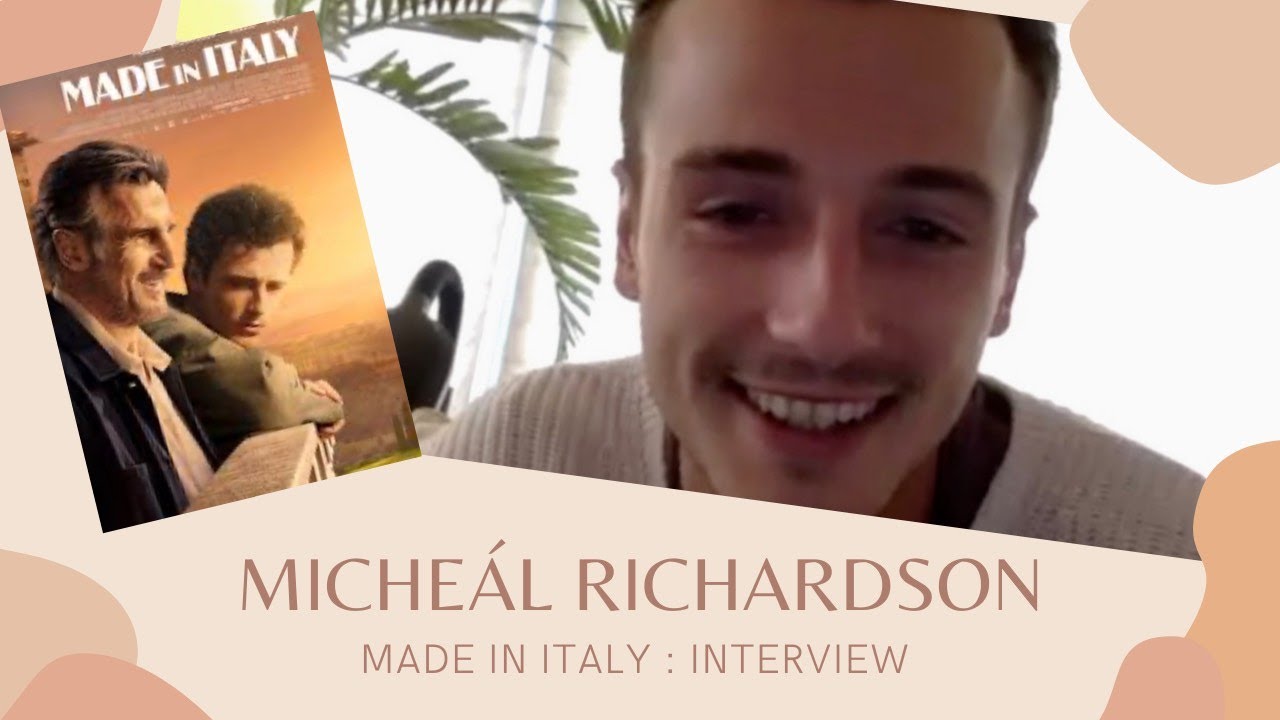 MICHEÁL RICHARDSON OPENS UP ABOUT MOM NATASHA RICHARDSON & ROAD-TRIPPING WITH HIS DAD LIAM NEESON!