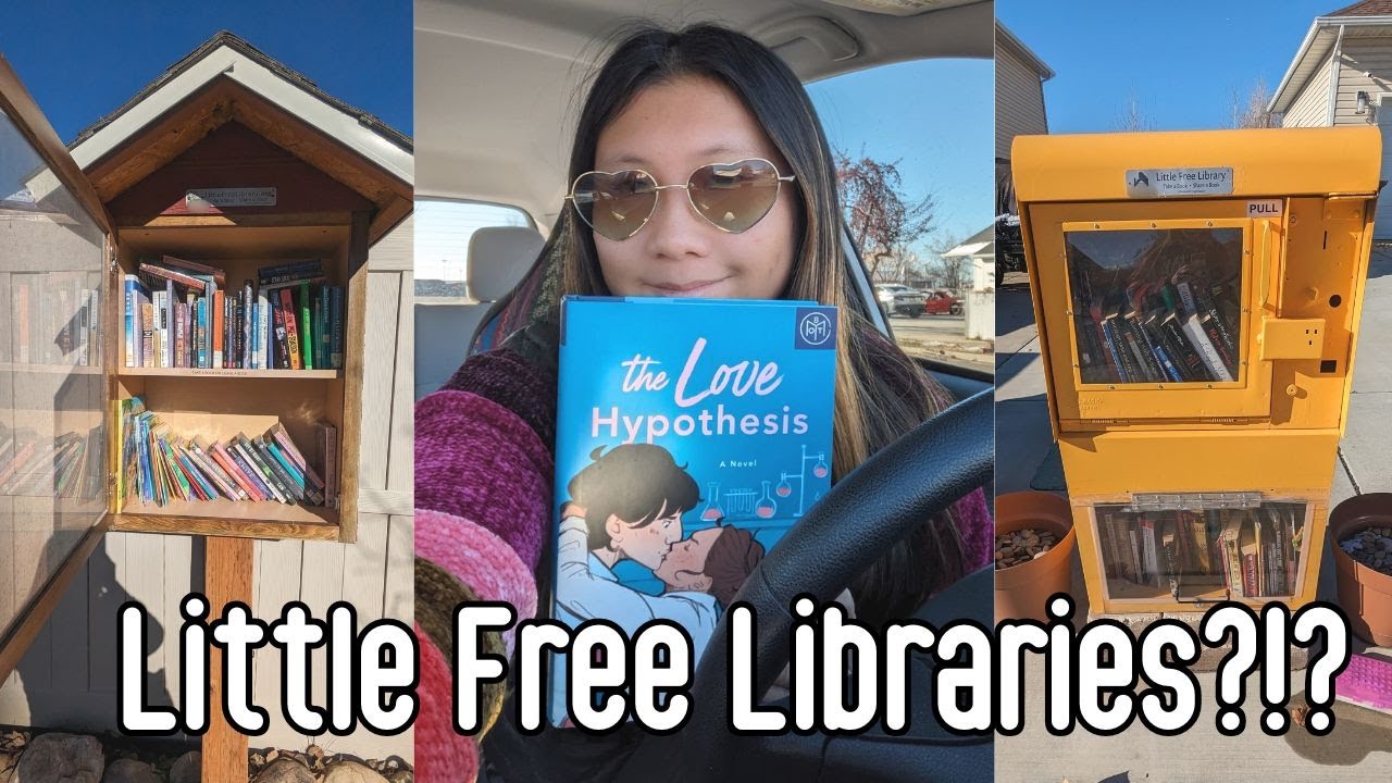 Little Free Library + Book Haul VLOG