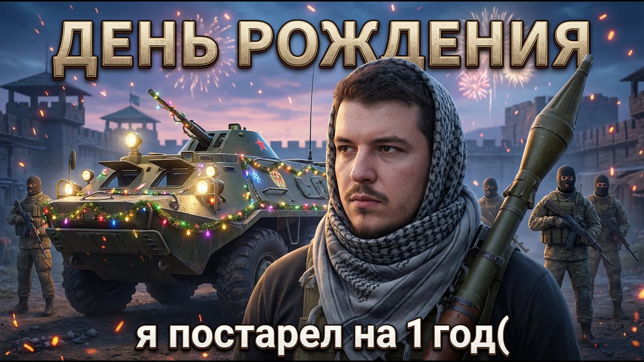 [RU,AR,EN] День Рождение | я постарел на 1 год! так что гоу развлекатся!