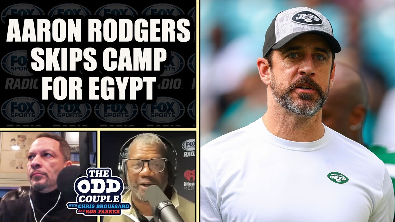 Aaron Rodgers Reportedly Missed Jets Minicamp for a Trip to Egypt | THE ODD COUPLE
