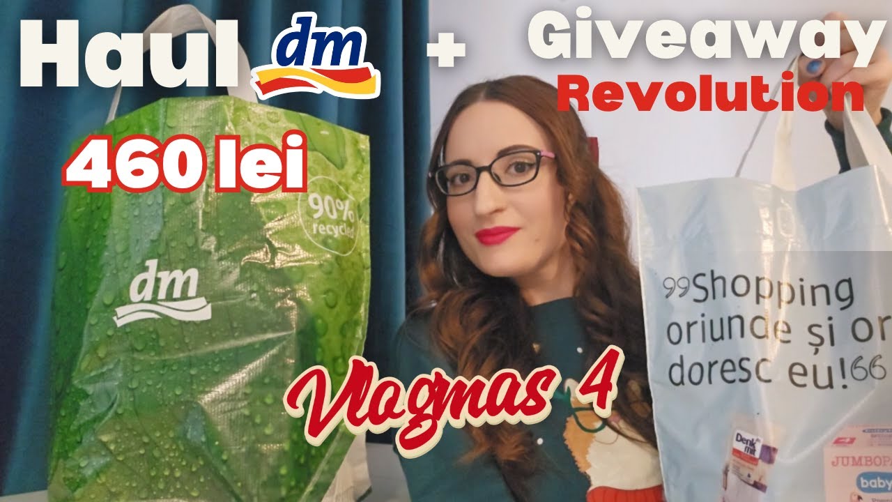Vlogmas 4 🎄 Haul DM de 460 lei 🎀 Seturi cadou sub 100 lei + GIVEAWAY de Crăciun! 🤶🎁❤️ [ÎNCHEIAT]