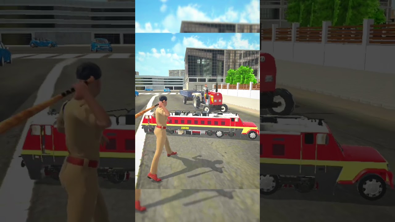 Bolero Train 🚂 Indian Theft Auto Simulator New Update #trending #gaming #shortsfeed #viral #shorts