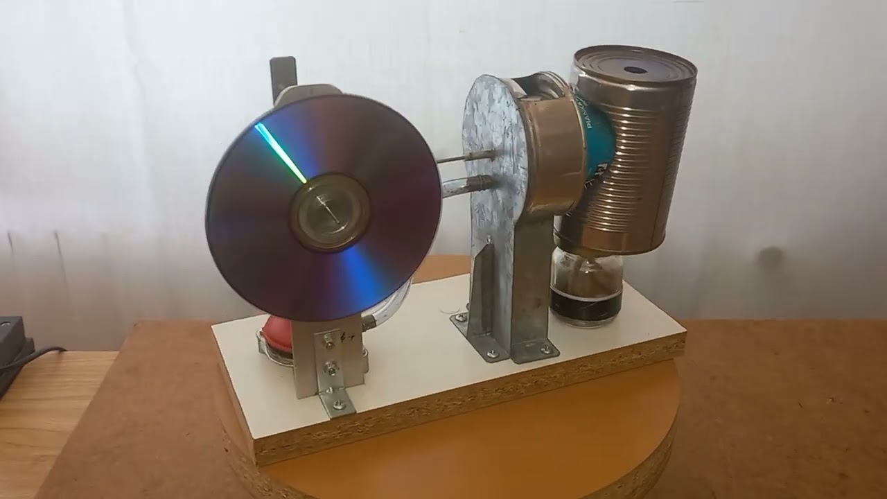 Stirling engine NDca. Moje Stirlingove motory časť 2. My Stirling engines. Part 2.