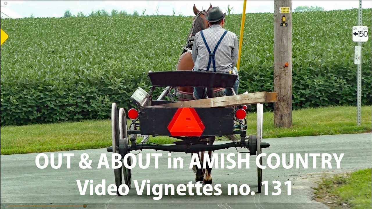 OUT & ABOUT in AMISH COUNTRY...Video Vignettes of Lancaster County, Pennsylvania Number 131