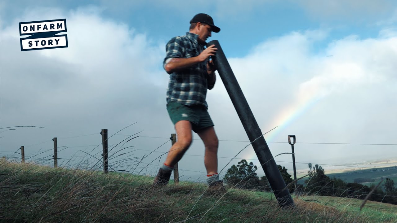 Turning Plastic Waste Into Fence Posts | On Farm Story